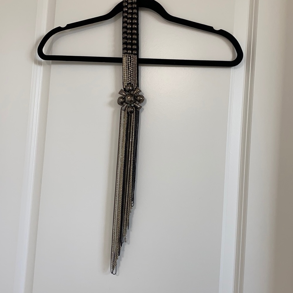 Cool necklace...can be worn with a simple tee
